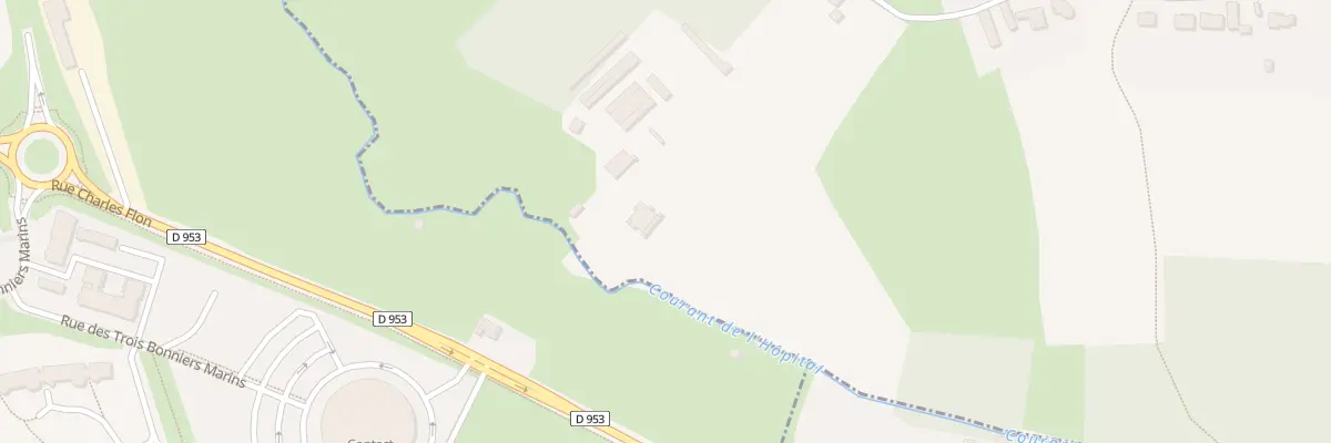 Plan du 1367 Rue du Hennoy à Landas