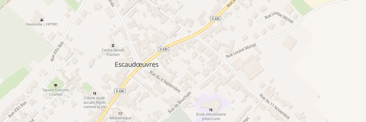 Plan du 318 Rue Jean Jaurès à Escaudœuvres