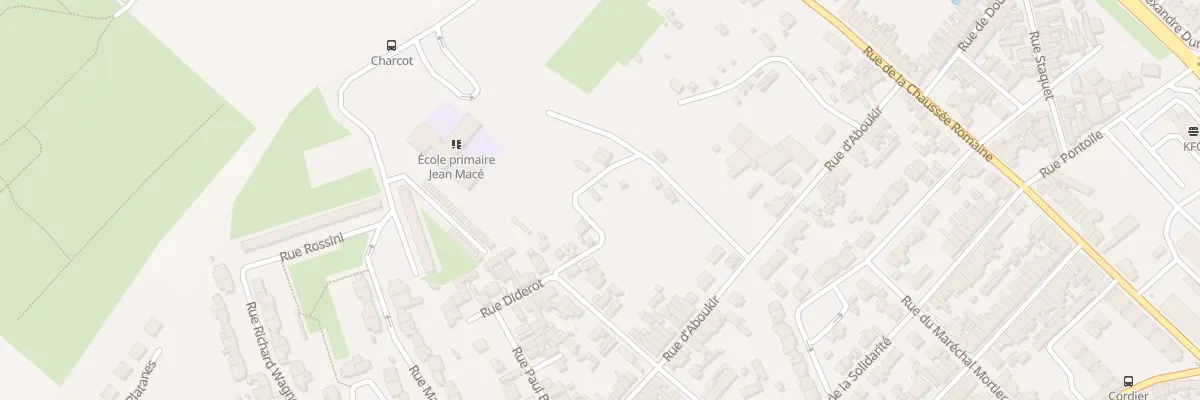 Plan du 44 Rue d’Aboukir à Saint-Quentin