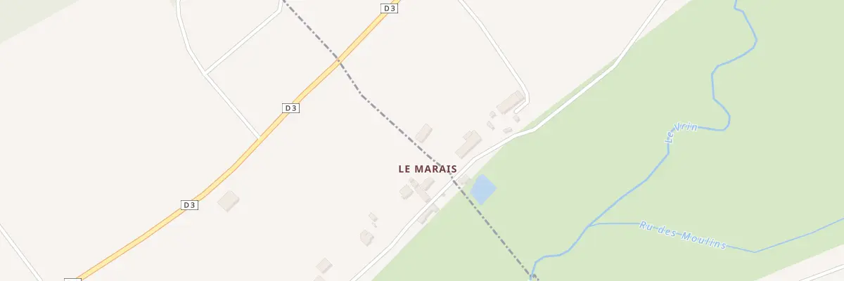 Plan du 5000 Aux Foulons de Precy à La Celle-Saint-Cyr