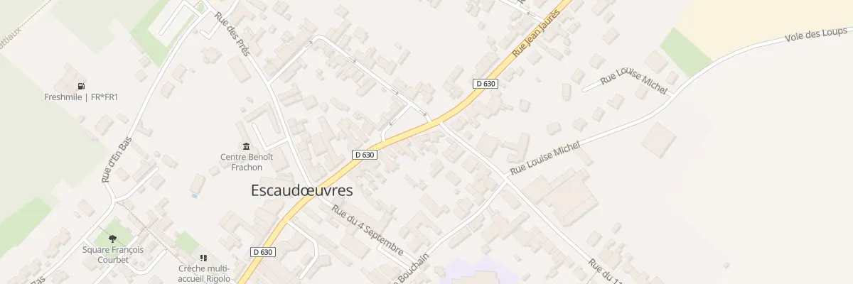 Plan du 330 Rue Jean Jaurès à Escaudœuvres