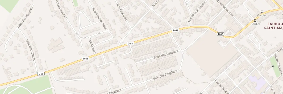 Plan du 127 Rue du Docteur Cordier à Saint-Quentin