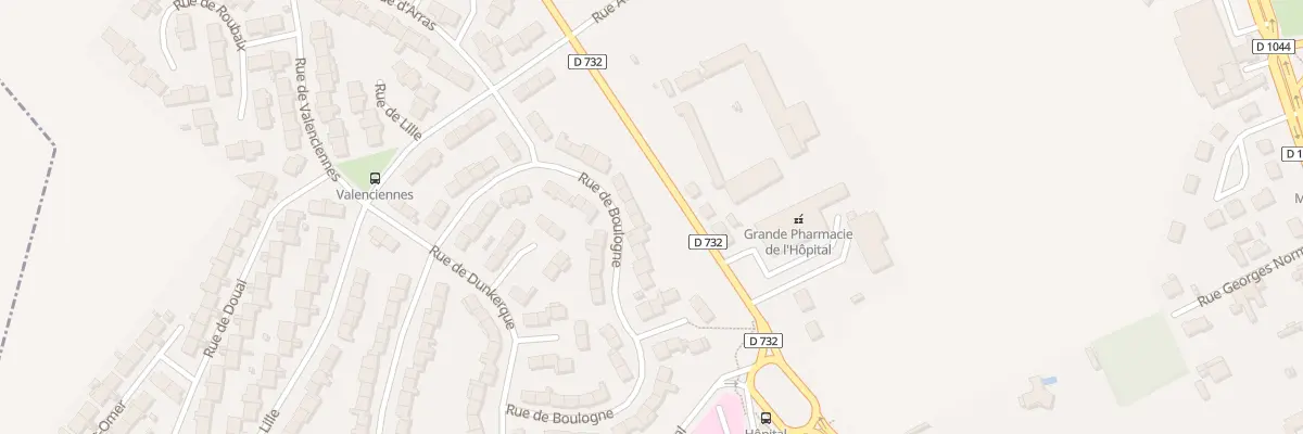 Plan du 27 Rue de Boulogne à Saint-Quentin