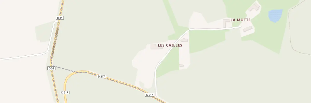 Plan du 5196 Les Cailles à Châtel-de-Neuvre