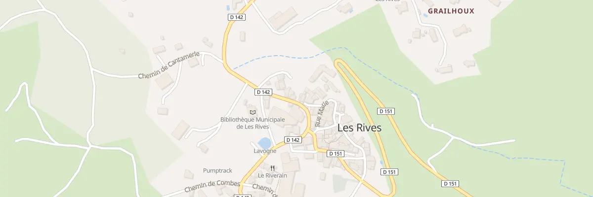 Plan du 8 Rte du Caylar aux Rives