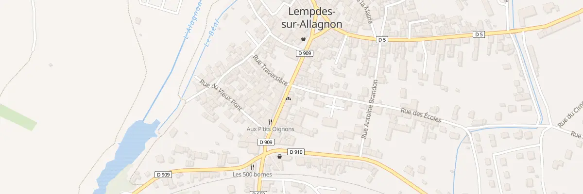 Plan du 39 Rue Léonce Lagarde à Lempdes-sur-Allagnon