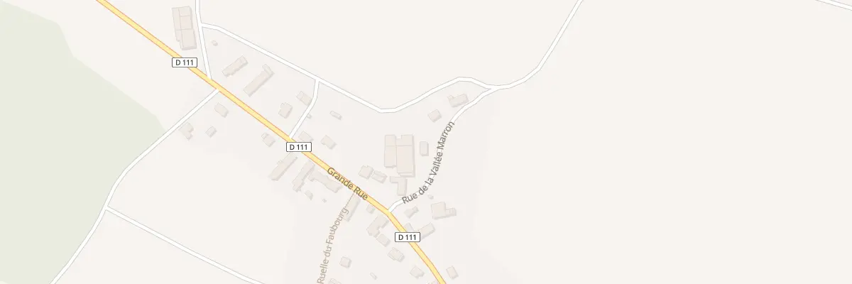 Plan du 3 Rue de la Vallée Marron à Chartronges