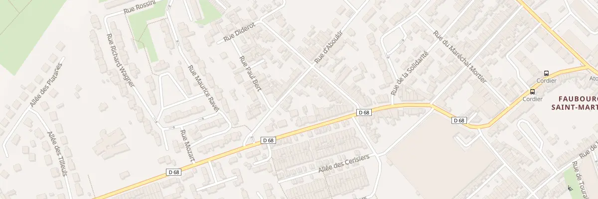 Plan du 63 Rue d’Aboukir à Saint-Quentin