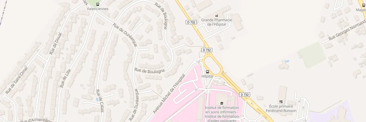 Plan du 53 Rue de Boulogne à Saint-Quentin