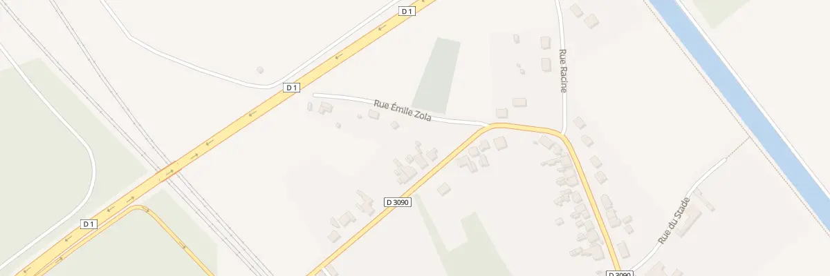 Plan du 25 Rue Démosthène Gauché à Mennessis