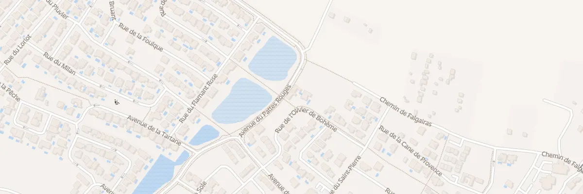 Plan du 22 Rue de l’Olivier de Bohème à Sérignan