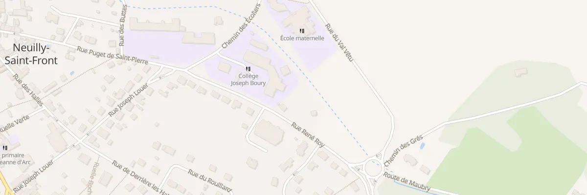 Plan du 3 Rue René Roy à Neuilly-Saint-Front