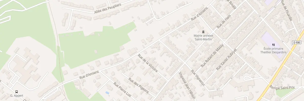 Plan du 51 Rue d’Amiens à Saint-Quentin