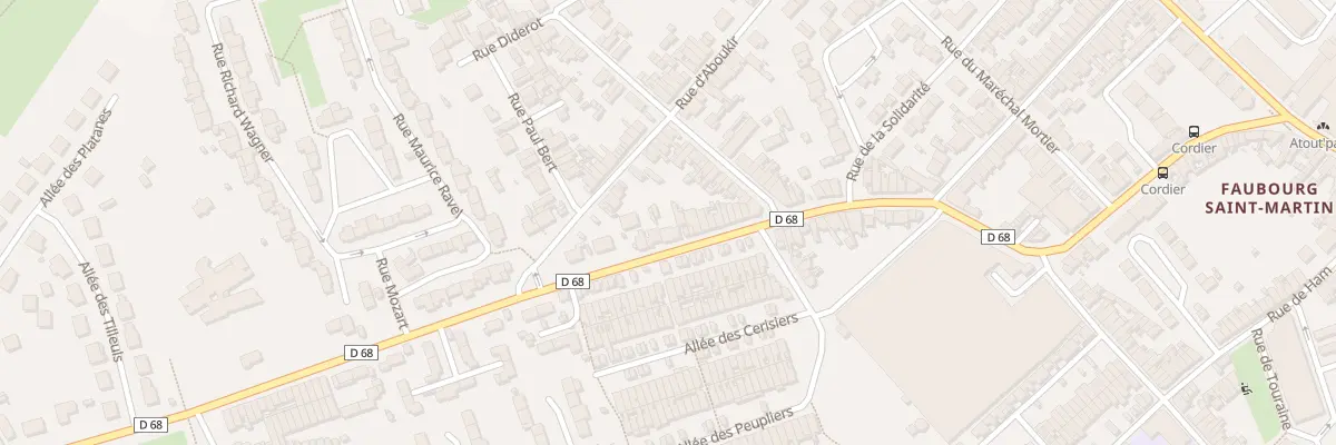 Plan du 106 Rue du Docteur Cordier à Saint-Quentin