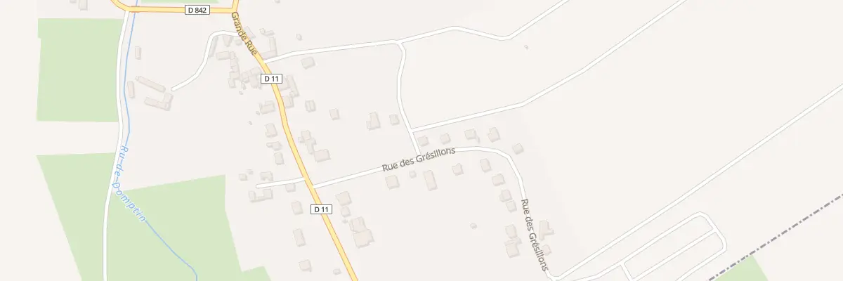 Plan du 1B Rue des Grésillons à Villiers-Saint-Denis