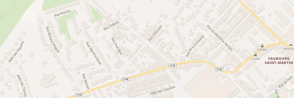 Plan du 51 Rue d’Aboukir à Saint-Quentin
