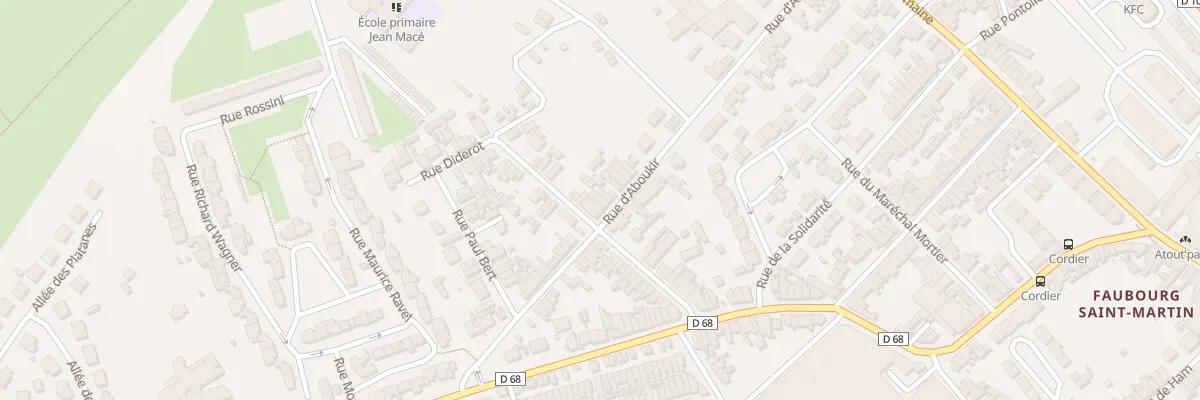 Plan du 80 Rue d’Aboukir à Saint-Quentin