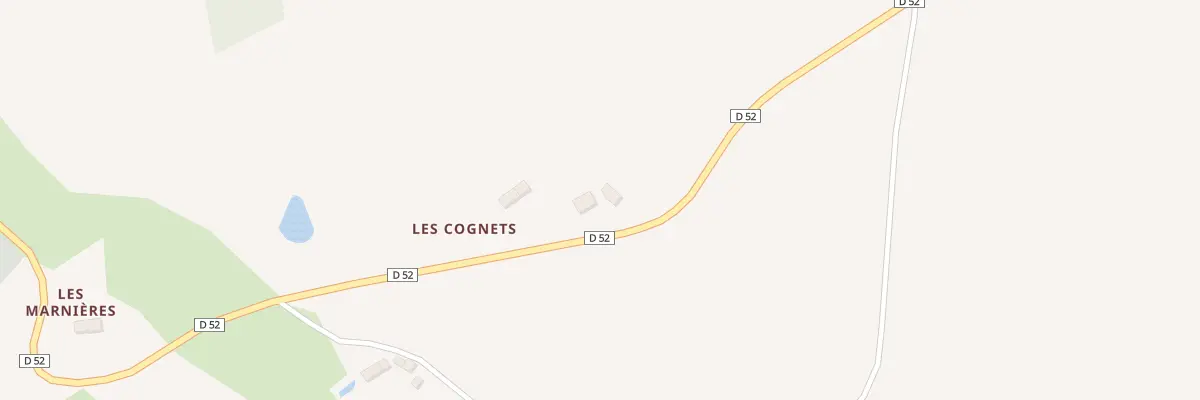 Plan du 140 Les Fossottes à Fontaines