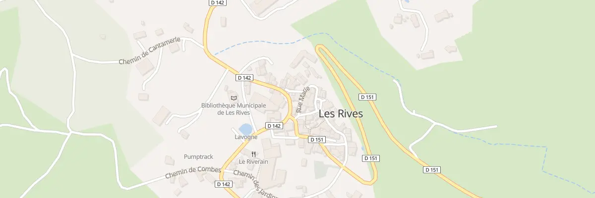 Plan du 2 Rte du Caylar aux Rives
