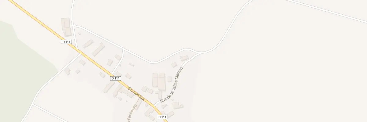 Plan du 7 Rue de la Vallée Marron à Chartronges