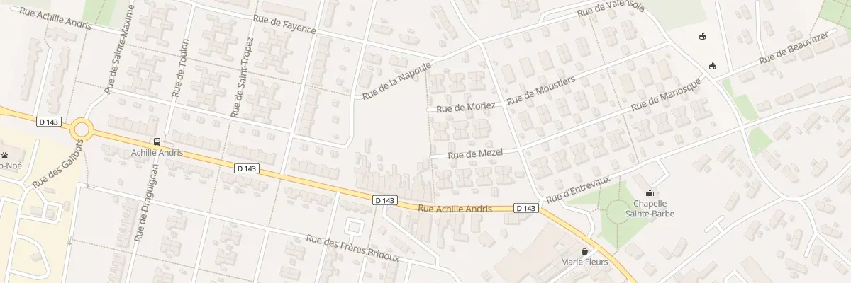 Plan du 126 Rue Achille Andris à Somain