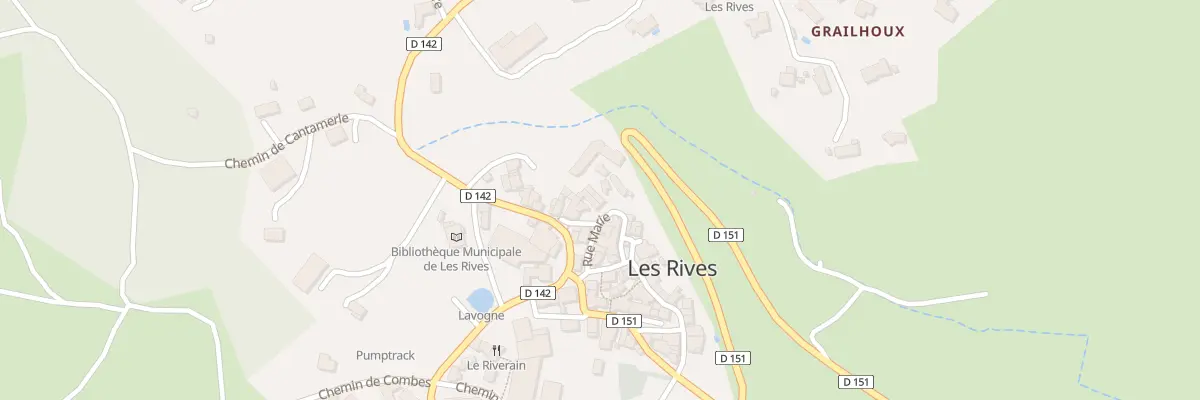 Plan du 5023 Le Village aux Rives