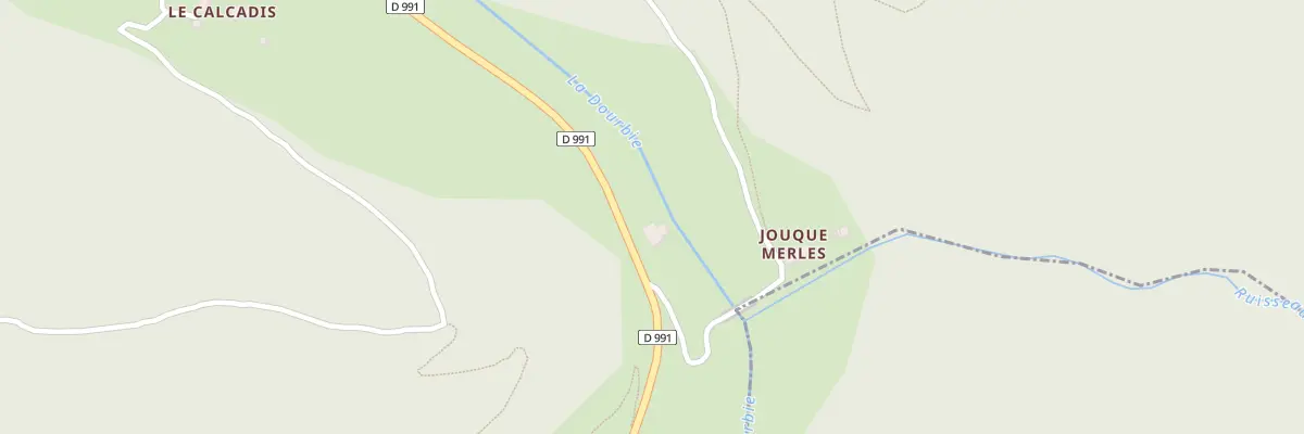 Plan du 5163 Jouquemerles à La Roque-Sainte-Marguerite