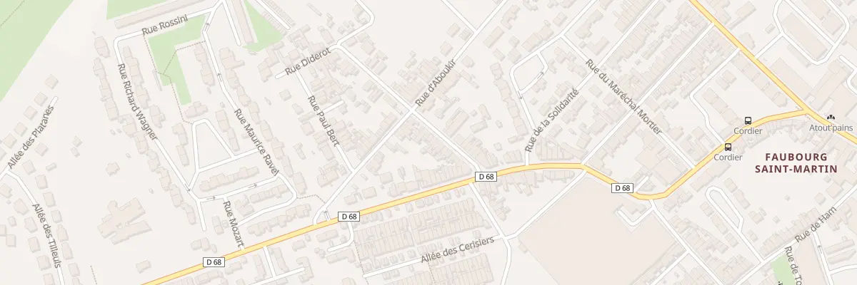 Plan du 19 Rue Jean-baptiste Langrand à Saint-Quentin