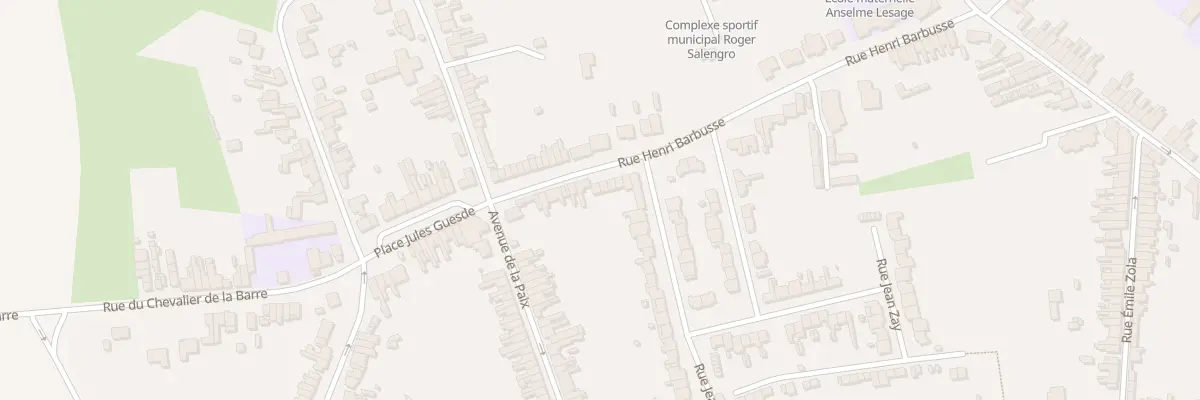 Plan du 53 Rue Henri Barbusse à Somain