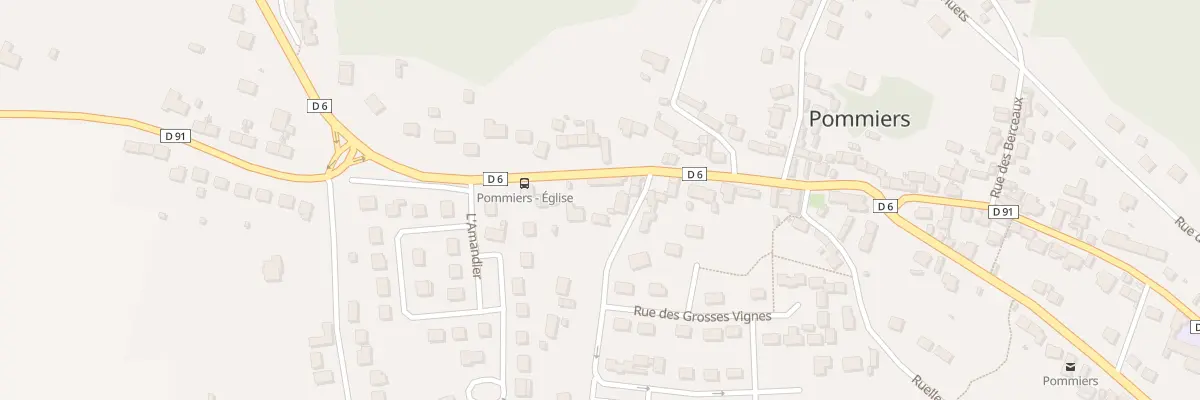 Plan du 21 Rue du 11 Novembre 1918 à Pommiers