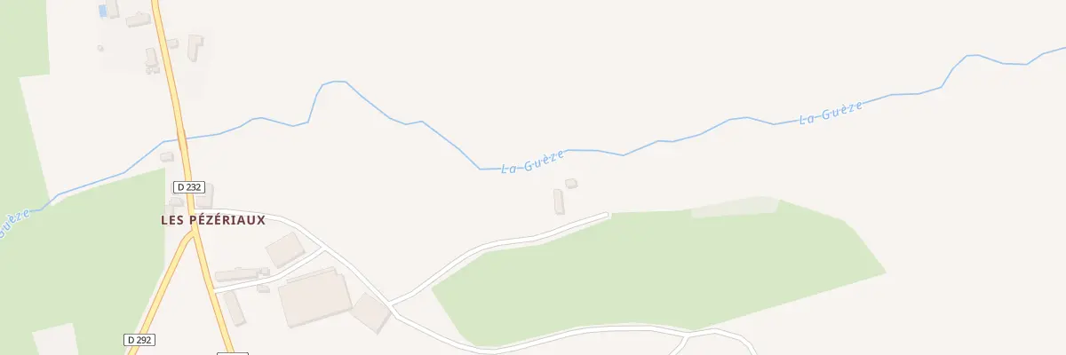 Plan du 5279 Les Pezeriaux à Besson