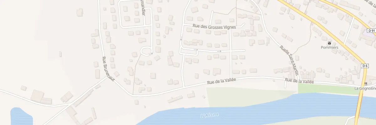 Plan du 35 Rue des Grosses Vignes à Pommiers