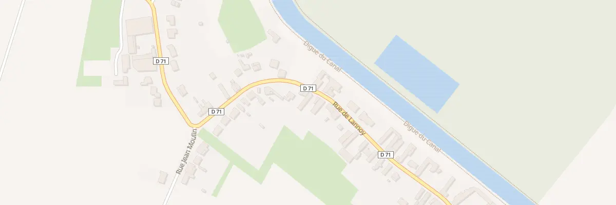Plan du 43 Rue de Lannoy à Paillencourt