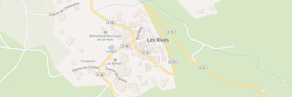 Plan du 5038 Le Village aux Rives