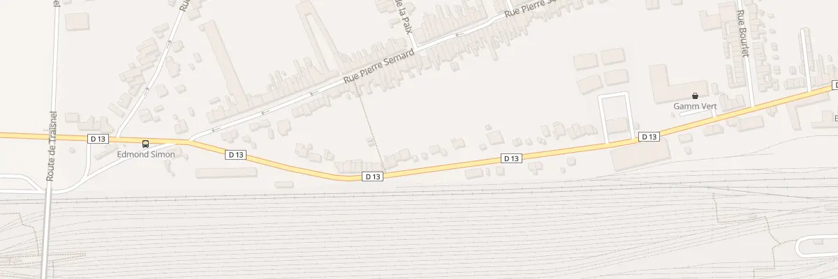 Plan du 136 Rue Edmond Simon à Somain