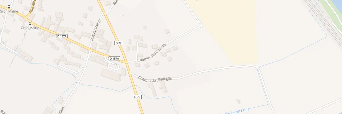 Plan du 9 Che des Courois à Gron