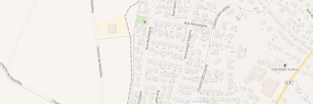 Plan du 4 Rue Joseph Segara à Sérignan