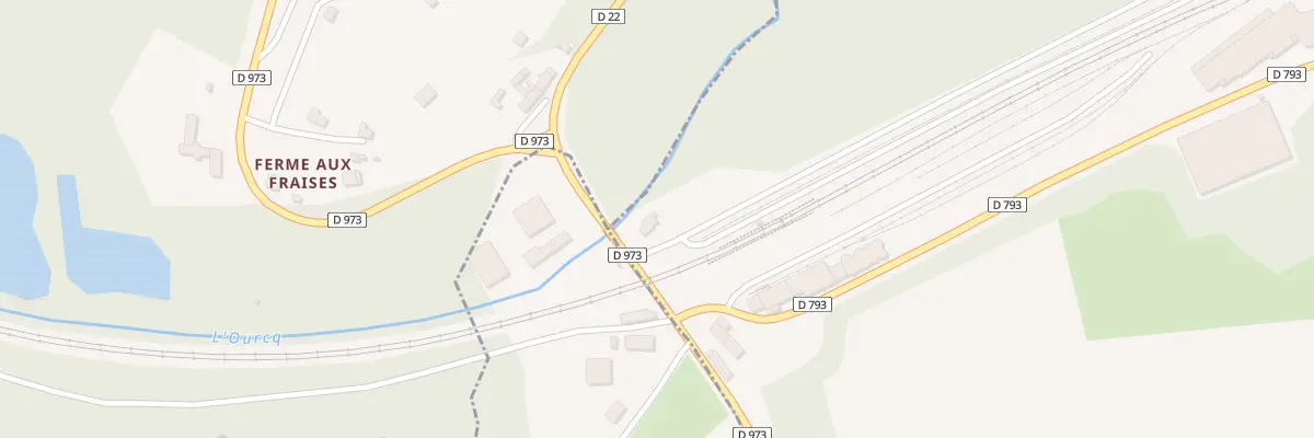 Plan du 5023 Pl de la Gare à Vichel-Nanteuil
