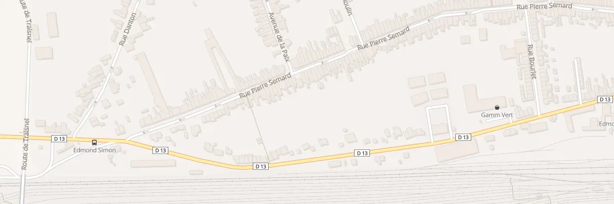 Plan du 163 Rue Pierre Semard à Somain