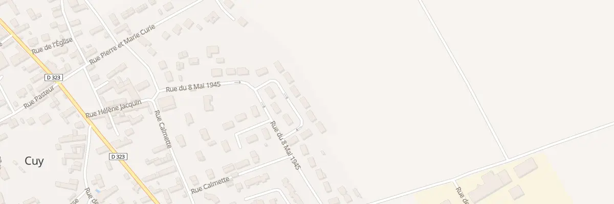 Plan du 9 Rue du Soleil Levant à Cuy