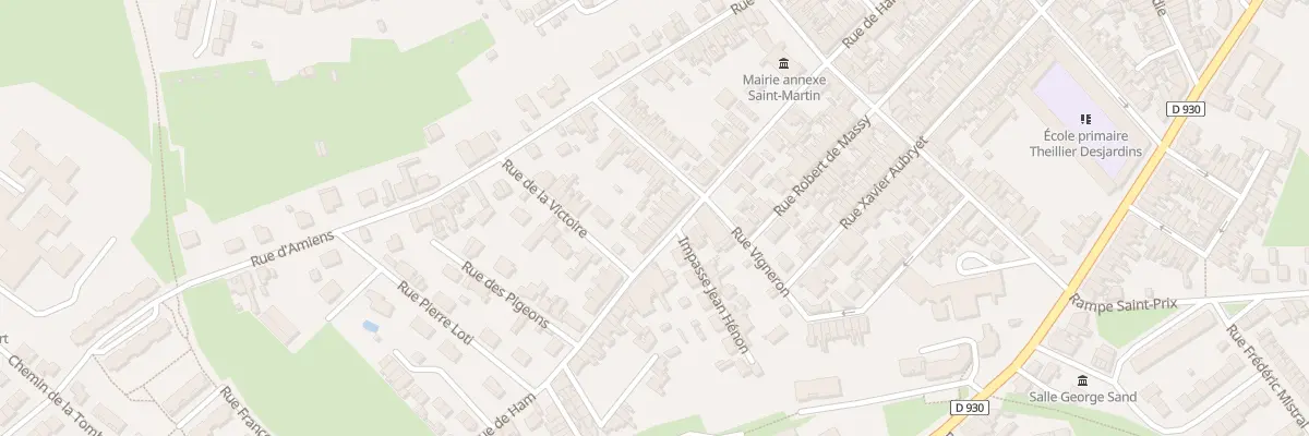 Plan du 186 Rue de Ham à Saint-Quentin