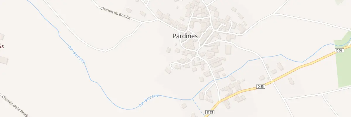 Plan du 7 Imp des Mayeux à Pignols