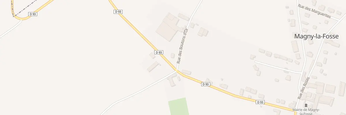 Plan du 1 Rue des Boutons d’Or à Magny-la-Fosse