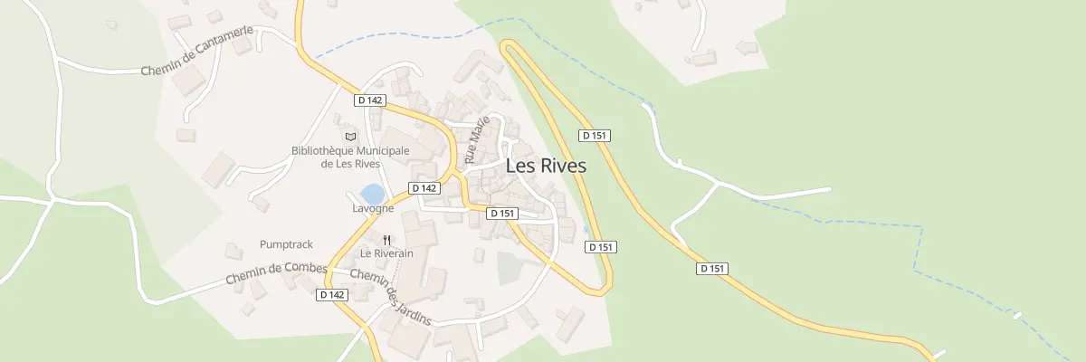 Plan du 14 Rue de l’Eglise aux Rives