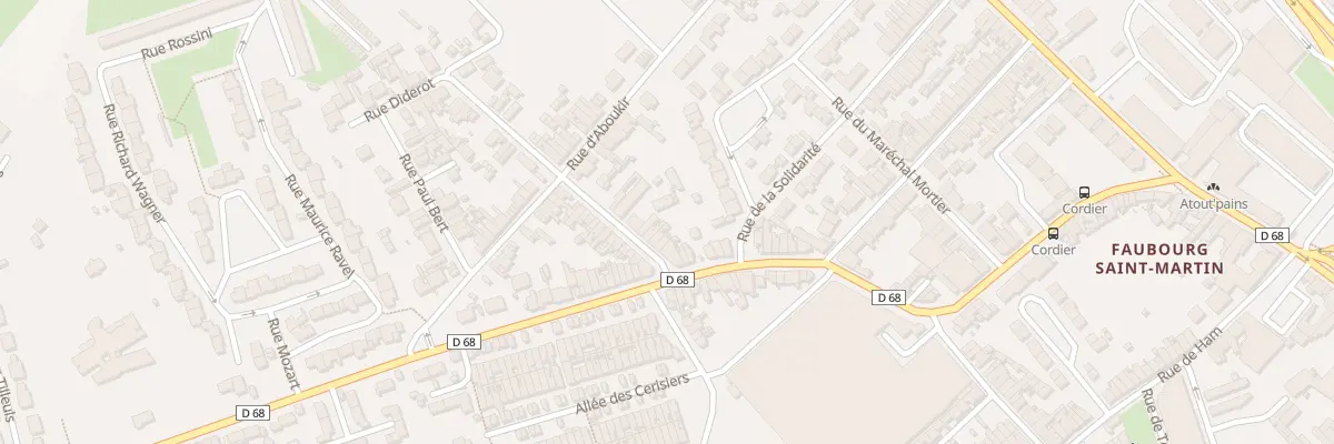 Plan du 8 Rue Jean-baptiste Langrand à Saint-Quentin