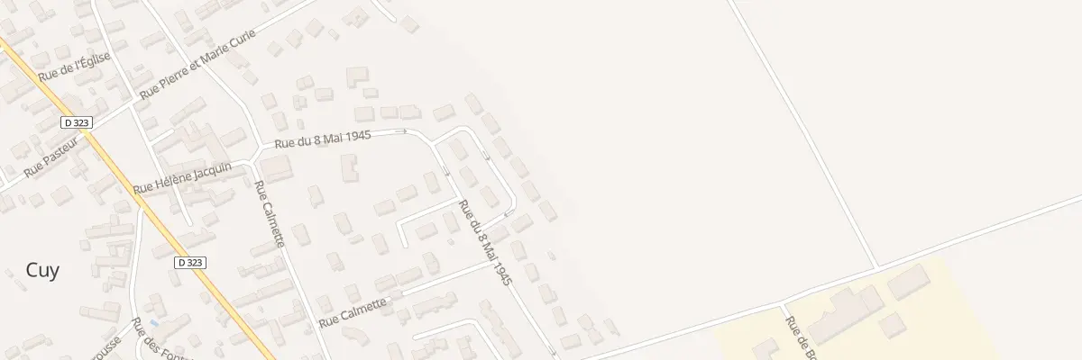 Plan du 11 Rue du Soleil Levant à Cuy