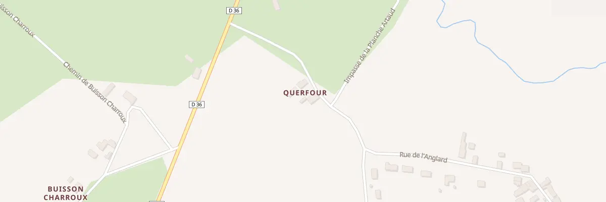 Plan du 37 Rue de l’Anglard à Broût-Vernet