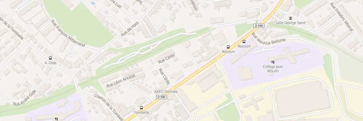 Plan du 160 Rue de Paris à Saint-Quentin