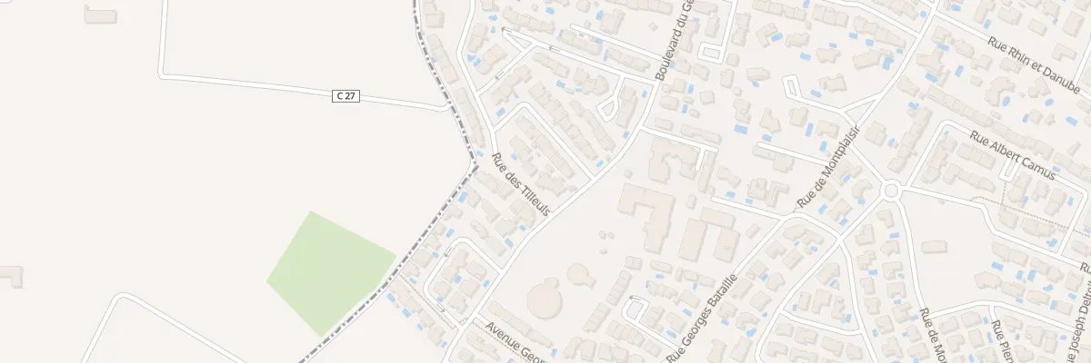 Plan du 3 Rue des Tilleuls à Sérignan