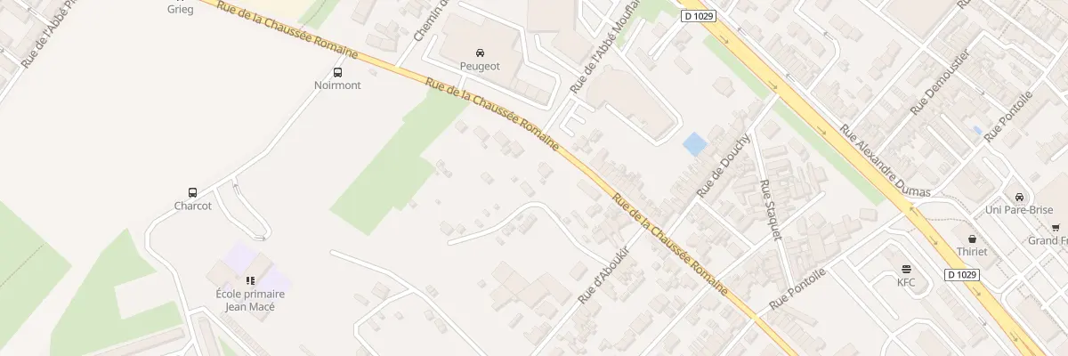 Plan du 117 Rue de la Chaussée Romaine à Saint-Quentin